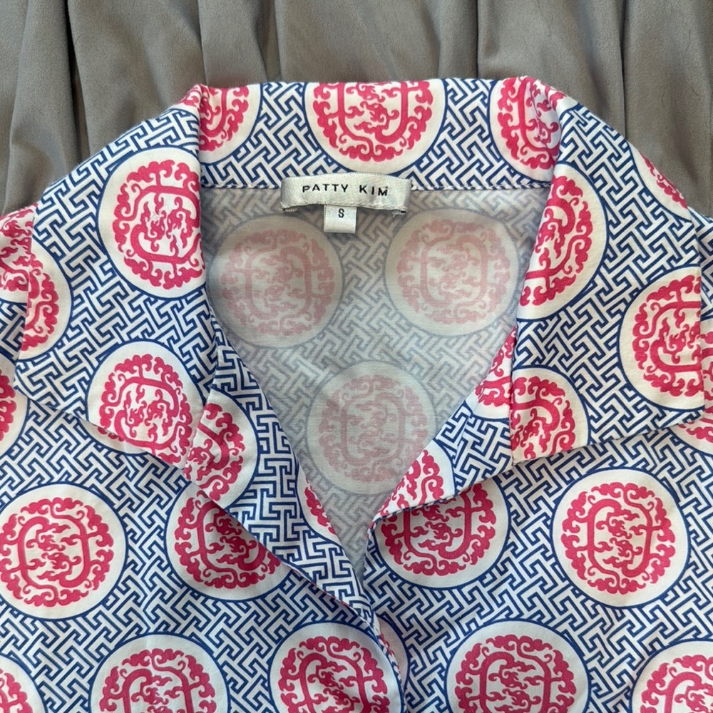 Patty Kim blouse with ties